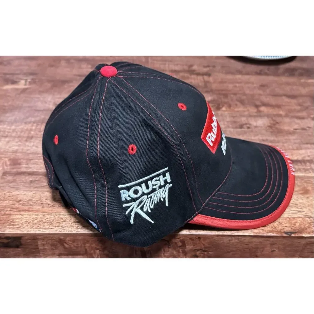 Vintage Kurt Busch Rubbermaid Racing NASCAR Cap Hat Adjustable #97 Roush